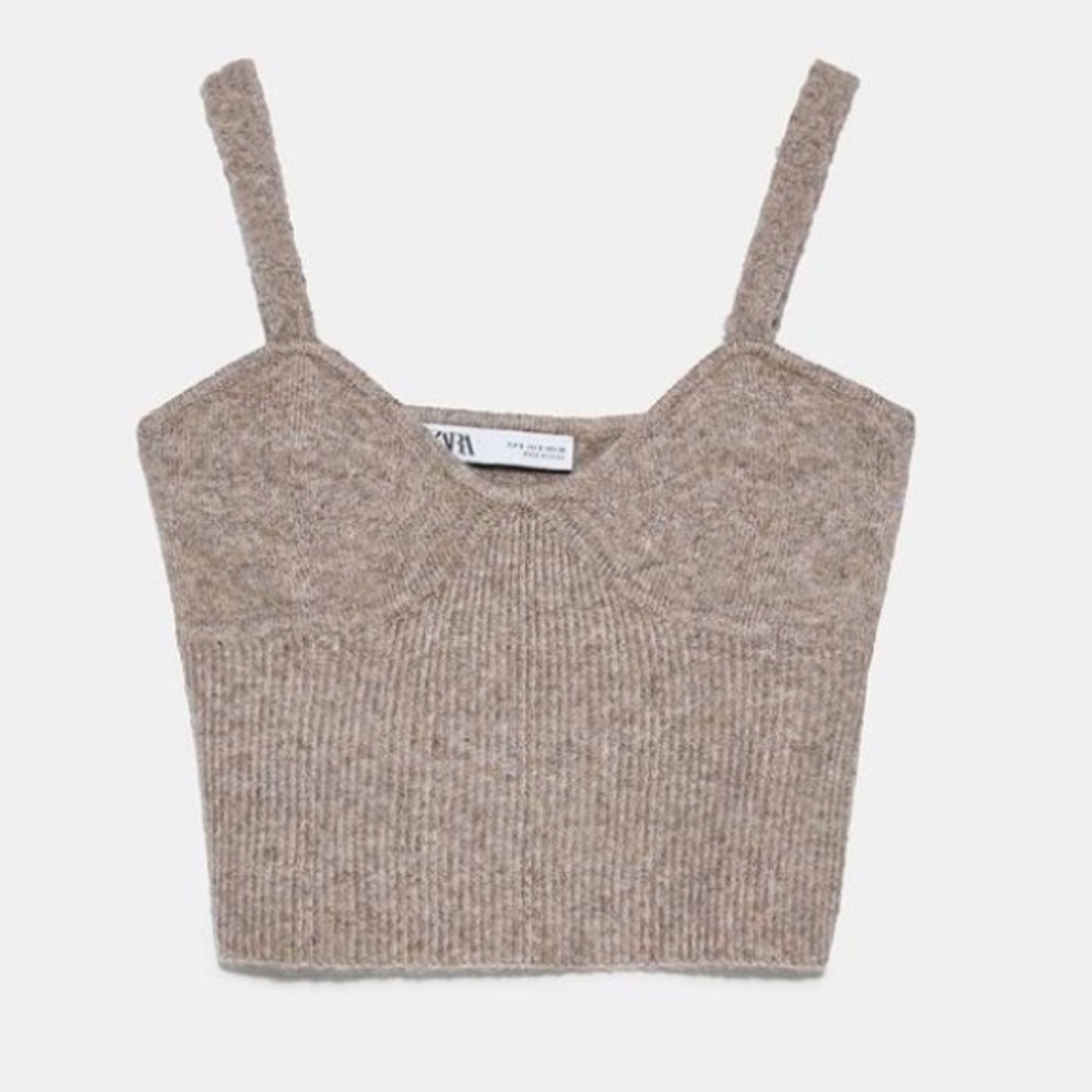 Zara knit cami